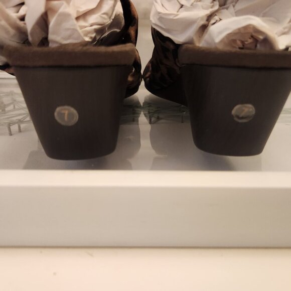 Vionic Park Rizzo - Women's Wedge Sandals Tan Leopard. NIB. Size: Various - Picture 9 of 12